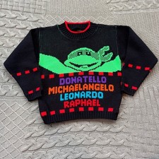  VINTAGE 19080s/1990s TMNT Sweater  6