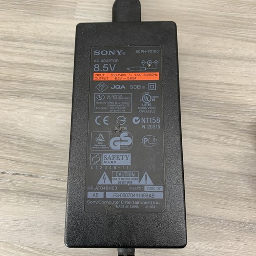 Offizielle Sony PS2 Slim PlayStation 2 Original-Zubehör-Hersteller 8,5 V AC Netzteil Adapter SCPH-70100 - Bild 2 von 4