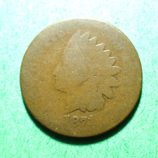 1871 Indian Cent  AG