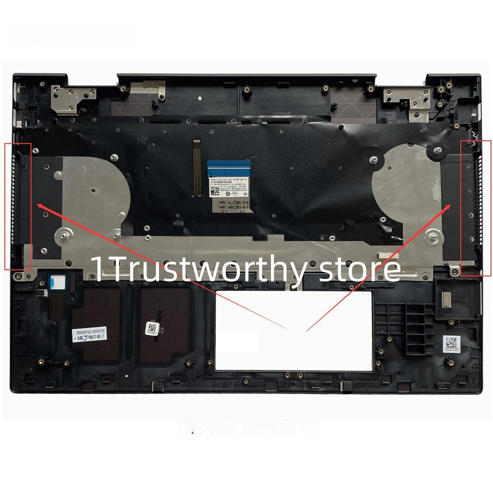 New For HP ENVY X360 15-DR 15M-DR 15-DS Palmrest Upper Case w/ Keyboard Backlit