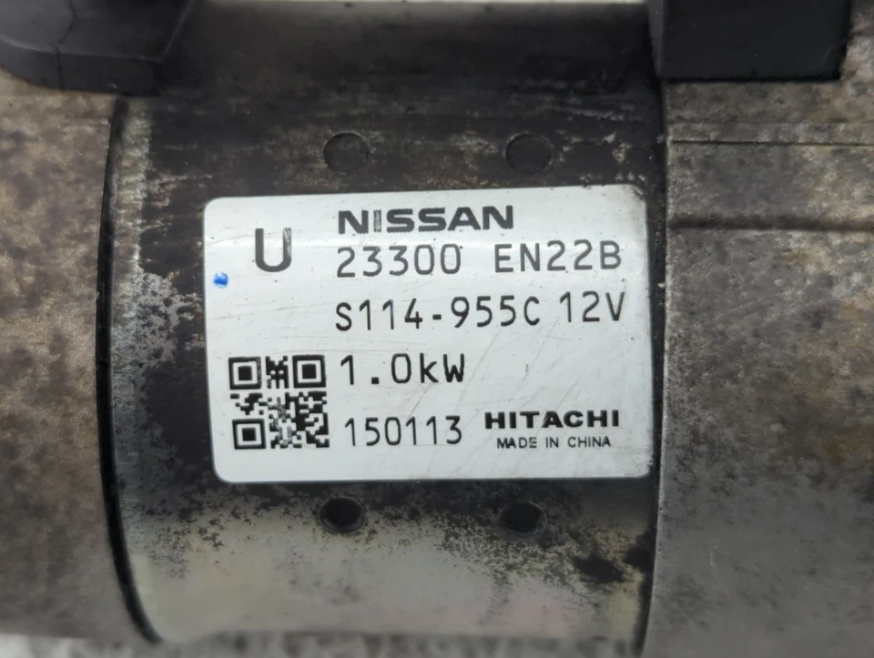 Nissan Nv200 2014-2020 motor de arranque de coche solenoide fabricante original VRVXM Foto 2 de 4