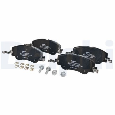 DELPHI Bremsbelagsatz Scheibenbremse LP3840 für PEUGEOT 208 2 2008 Hybrid 100 C4