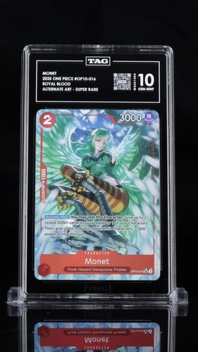 Monet (Parallel) graded TAG 10 for sale on eBay