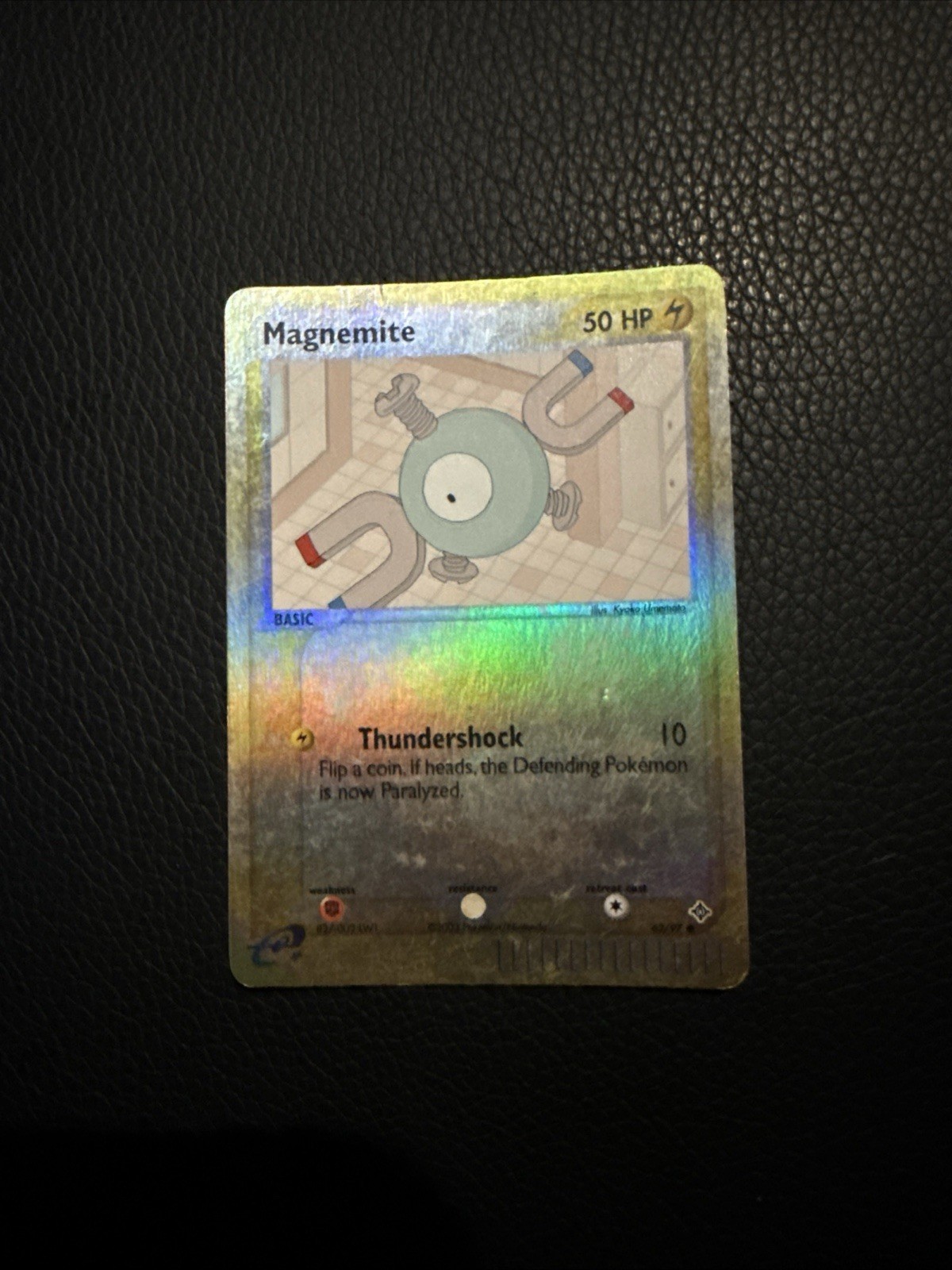 Magnemite - Ex Dragon 63/97 2003 - E Reader - Pokémon TCG - NM Reverse Holo