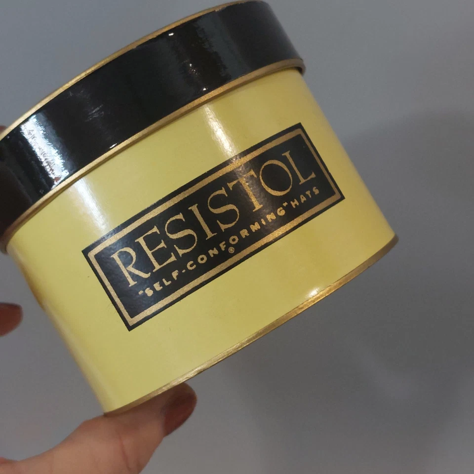 De colección Años 50 STETSON & DOBBS 3 Cajas Miniatura 1-Sombrero de Plástico Rojo 3 Sombreros de Fieltro Foto 3 de 4