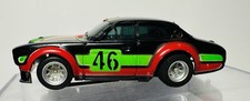 VINTAGE AURORA FORD ESCORT BLACK AFX 1960 s NEAR MINT BODY HO SLOT CAR WORKS