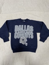Vintage 1996 Dallas Cowboys Youth Sweatshirt Hanes Medium