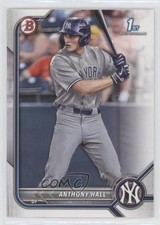 2022 Bowman Draft Anthony Hall #BD-97 6tw