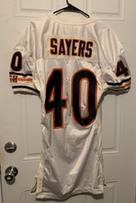 Chicago Bears Gale Sayers Team Issued 25th Anniversary Retirement Jersey