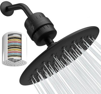 Luxury Filtered Shower Head Set 23 Stage Shower Filter - Reduces Chlorine and...
