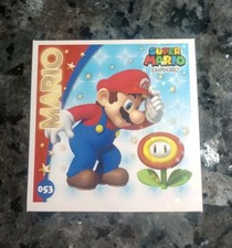 Super Mario Sticker "053 Mario" Holographic Sticker Japan Limited