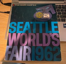 Vintage 1962 Seattle Worlds Fair Official Souvenir Program Century 21 Exposition