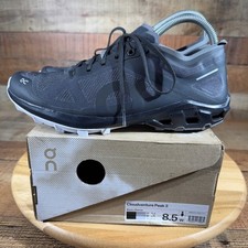 On Running Shoes Womens 8.5 Black Sneakers Cl...