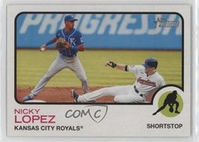 2022 Topps Heritage Nicholas Lopez Nicky Lopez #260 0e29