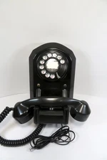 w/BLUETOOTH 1940s Automatic Electric Black AE50 Rotary Wall Dial Phone Bakelite