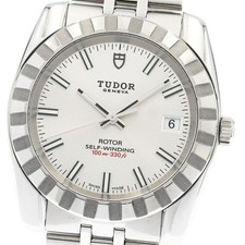 TUDOR Classic 21010 Date Silver Dial Automatic Men's Watch_877399