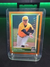2025 Panini Donruss Optic Paul Skenes #29 Orange Foil Prizm /199