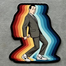 Pee Wee Herman vinyl Sticker Decal Die Cut Big Adventure Retro 80s