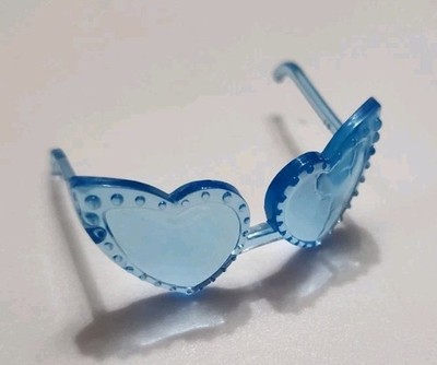 MONSTER HIGH SUNGLASSES CATTY NOIR GENERATION 3 BLUE HEARTS G3 DOLL CLOTHES