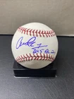 Carlos Correa Signed OML Baseball Houston Astros Inscribed 2015 AL ROY w/ COA