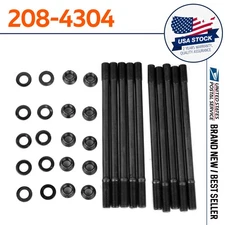 208-4304 Cylinder Head Stud Kit For Honda Prelude H22A1 H22A4 2.2L H22 VTEC