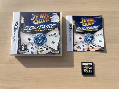 Nintendo DS | Jewel Quest Solitaire | Komplett mit Handbuch | UK Version