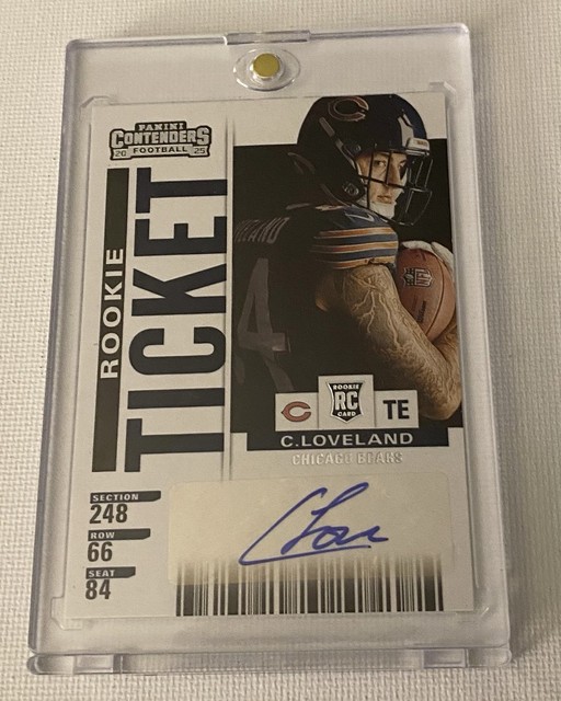 2025 Panini Select - Contenders Rookie Ticket Rps Colston Loveland #2 (AU, RC)