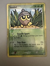 Pokemon TCG Seedot EX Hidden Legends 71/101 HP.