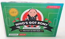 Whos Got Ron Football Board Game Funny Old Game Ltd Brand New & Sealed