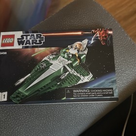 9498 LEGO Star Wars Saesee Tiin's Jedi Starfighter Instruction Manual 1 Original