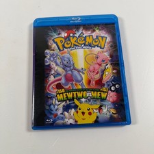 Pokemon The First Movie 1999 Blu-ray Mewtwo vs Mew Pikachu Anime RARE OOP