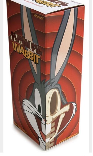 Kidrobot Bugs Bunny Skeleton Figure