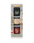 Yankee Candle Christmas Classics 3 Mini Scented Holiday Present Gift Set Decor