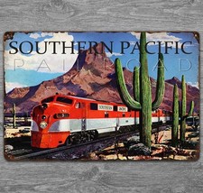 Southern Pacific Railroad 8 x 12 Retro Novelty Metal Sign Made In USA New!