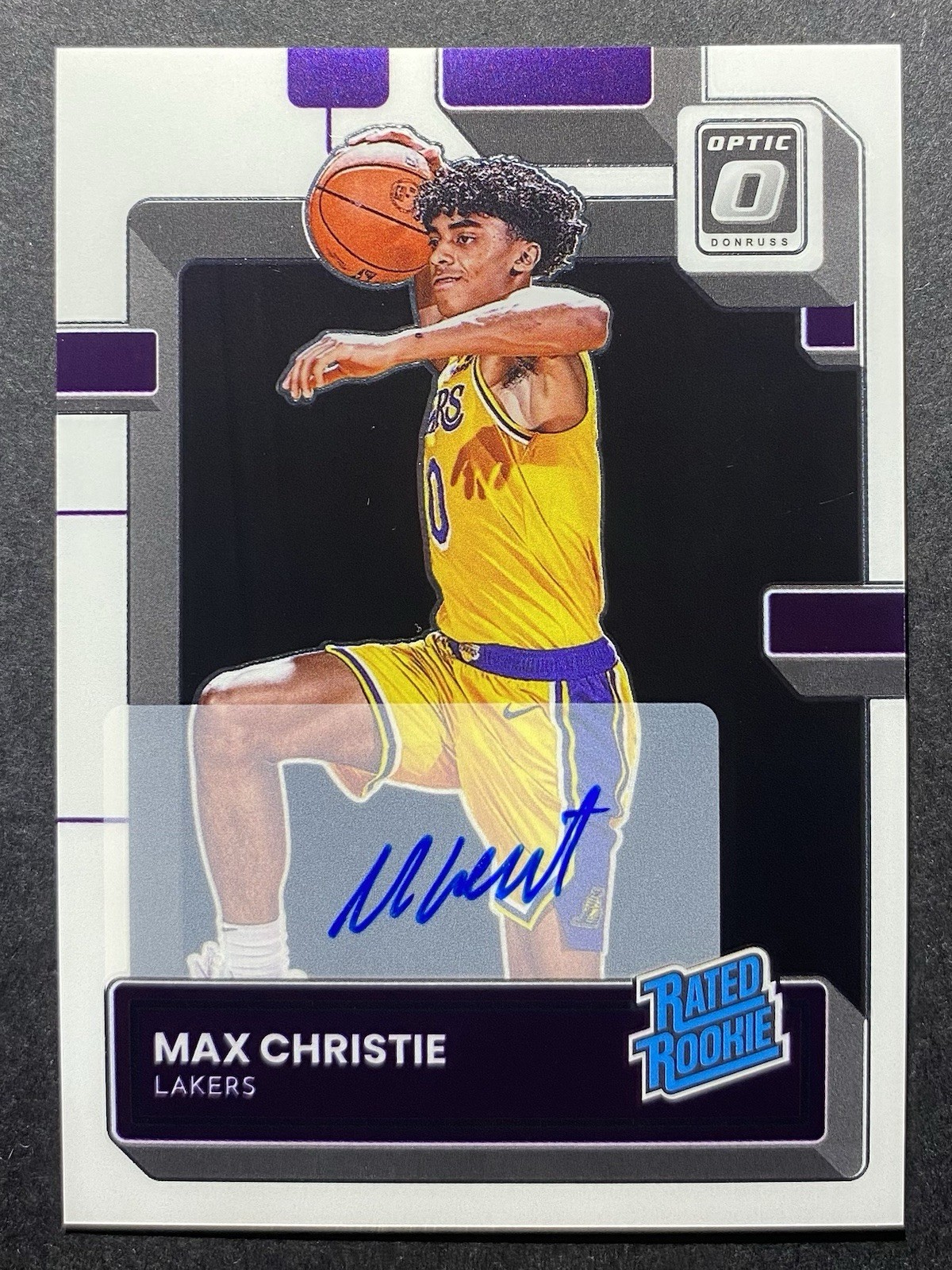 2022-23 Panini Donruss Optic Max Christie Rated Rookie RC Auto #233