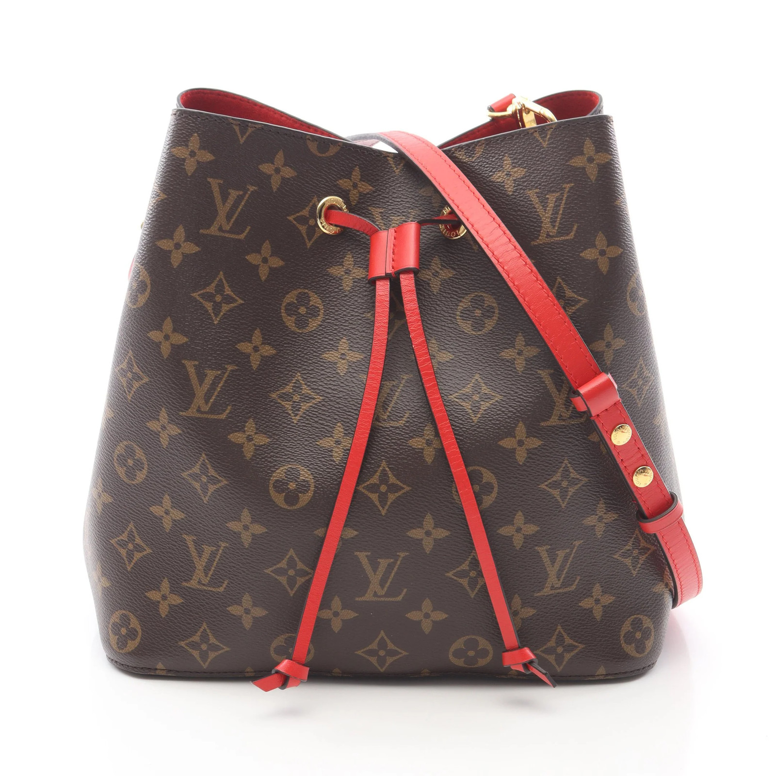 Louis Vuitton Noe Shoulder Bag Brown PVC #RCB3180