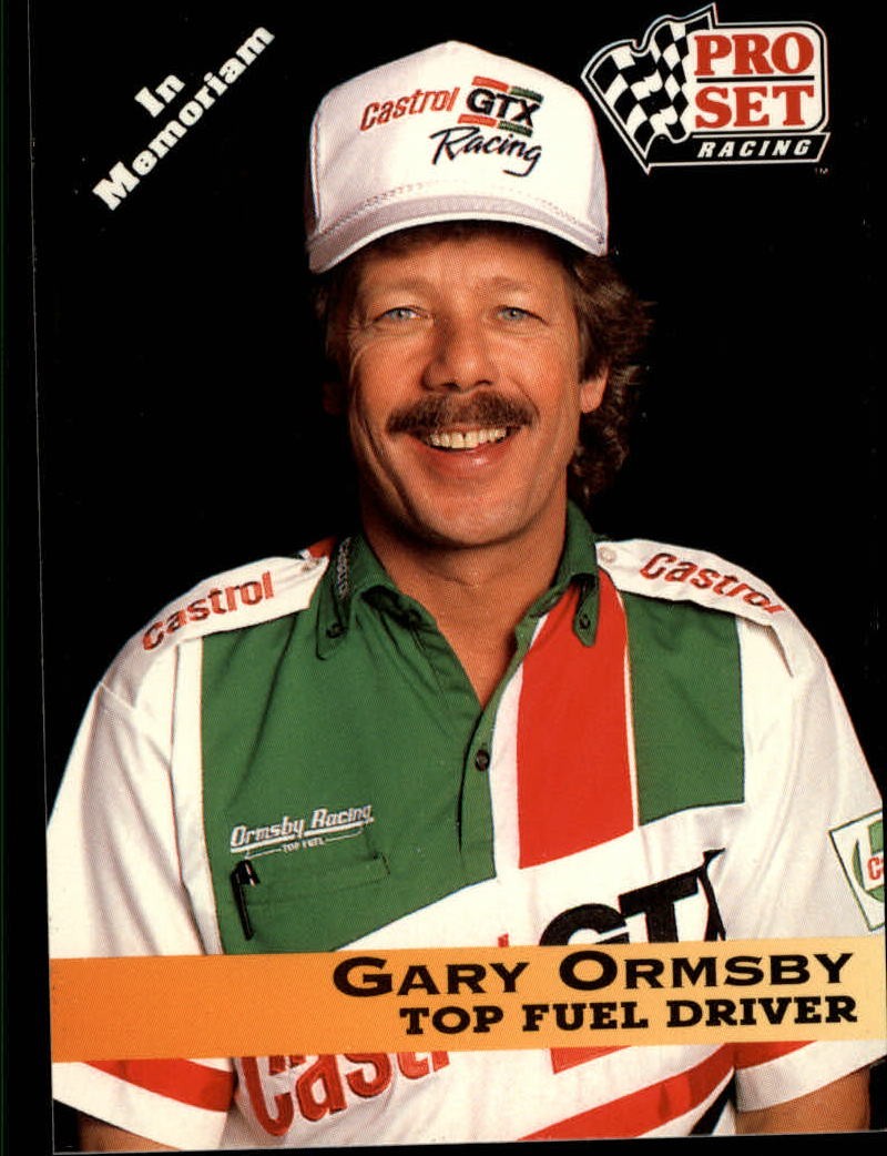 1992 Pro Set NHRA #16 Gary Ormsby - RAC