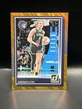 Alanna Smith 2025 WNBA Donruss Orange holo Laser /199 Minnesota Lynx