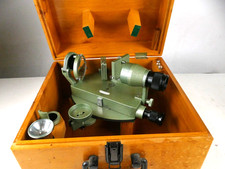 VEB Feiberger Skalen Trommel Sextant in Holzbox Defekt Deko DDR 1961  Z-5102
