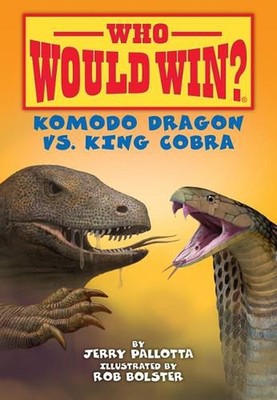 Komodo Dragon vs. King Cobra by Jerry Pallotta Hardcover Book