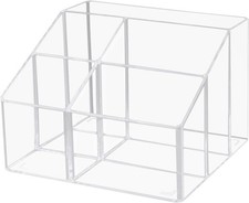 Acrylic Desk Organizers, Clear Pen Holder and Pencil Holder Display Stand