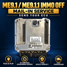 VW Audi Bosch ME9.1 ME9.1.1 ECU IMMO OFF Immobilizer Delete Programming Service