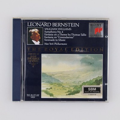 Bernstein / Vaughan Williams: Symphony 4 Royal Edition CD 1993 Classical Sony