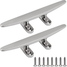 Boat Open Base Cleat All 316 Stainless Steel Mooring Dock Cleat for BoatDeckH...