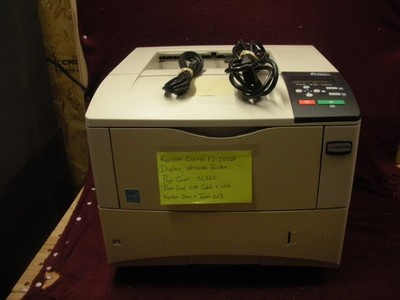 Kyocera Ecosys FS-2000D Duplex Network Printer Pg Count 51,262  w/Toner