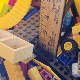 LEGO CLASSIC: Lego Large Creative Brick Box (10698) Incomplete - Read Descript