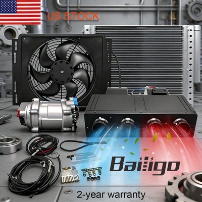 Universal 12V 12000 BTU Car AC Compressor Kit | Underdash Electric Air Condition