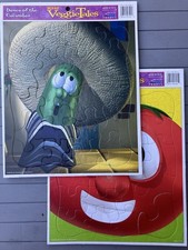 Veggie Tales Veggietables Larry Bob Talicor Puzzle Set 1998 Big Idea Vintage