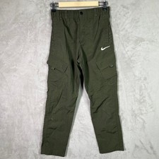 Nike Outdoor Play Big Kids' Woven Cargo Pants Nylon Green Large FD3239-325
