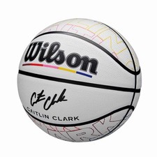 Caitlin Clark X Wilson Journey Series Basketball White - Size 7 - 29.5"